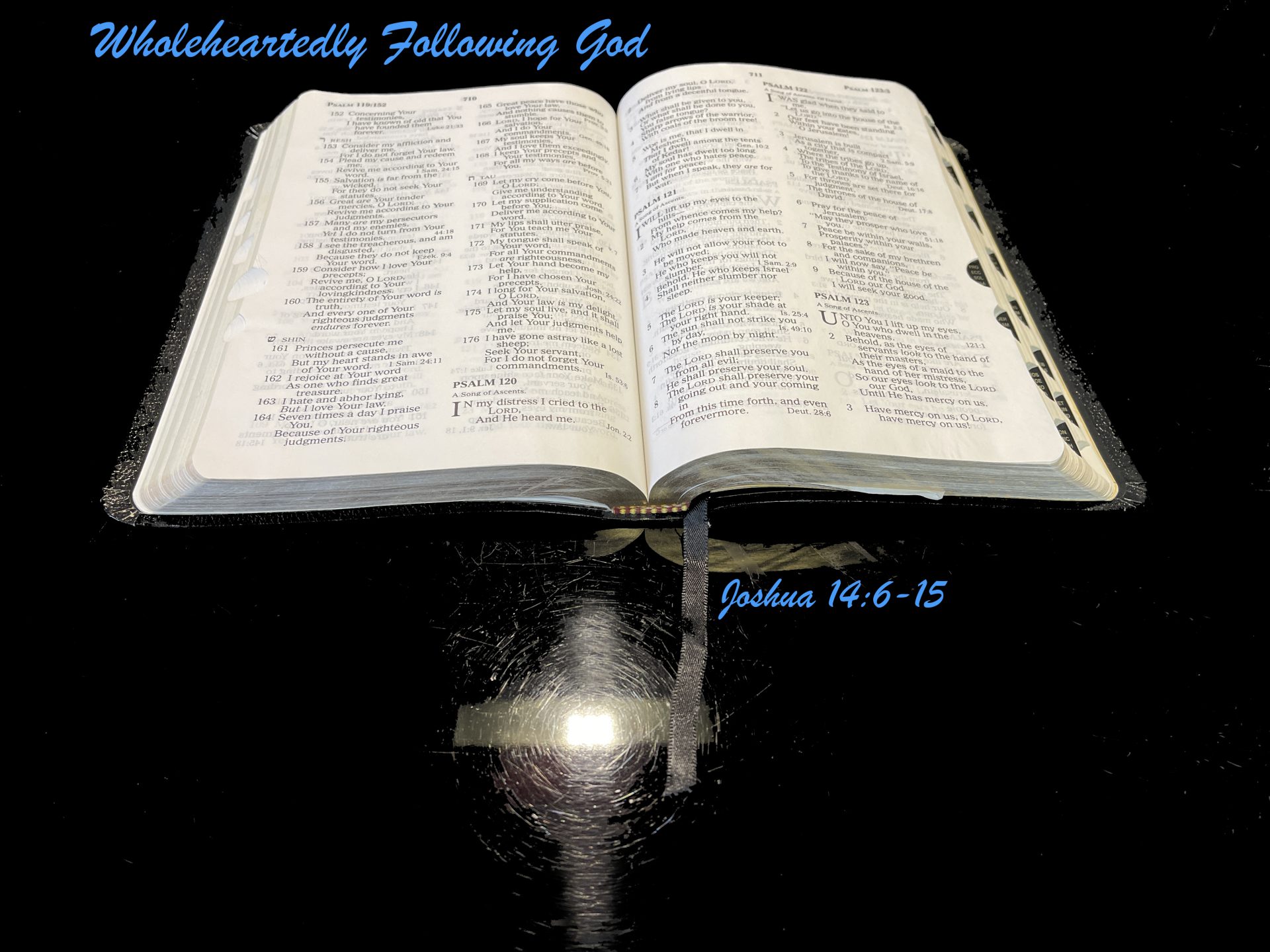 Wholeheartedly Following God