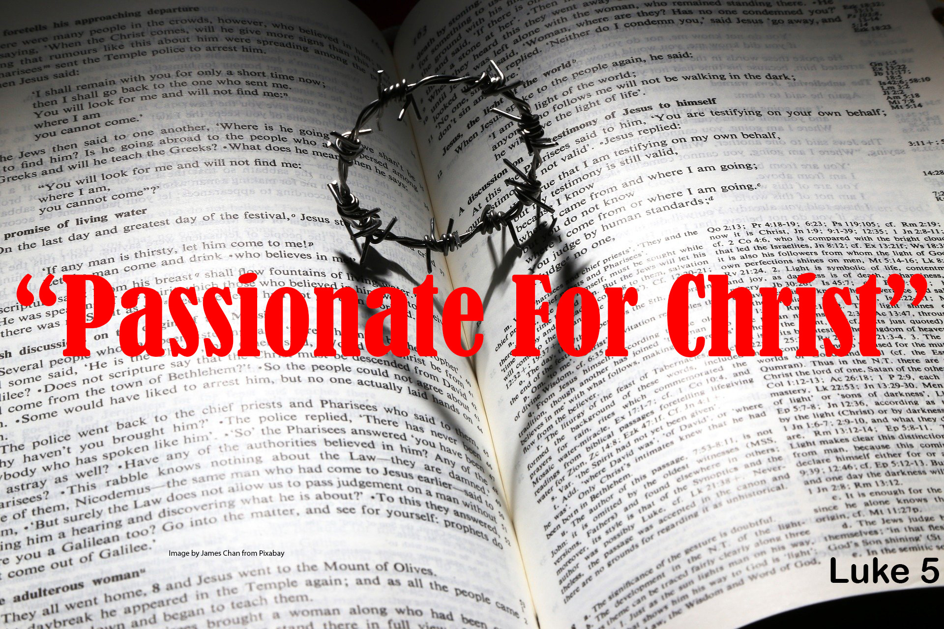 “Passionate For Christ”